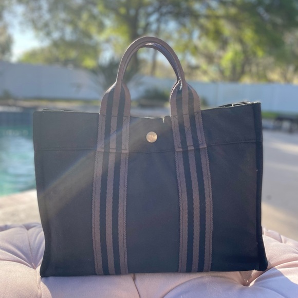 Hermes Handbags - Hermès Mini Canvas Tote